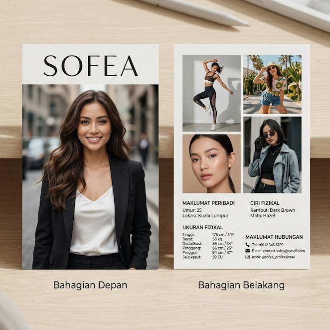 cara buat comcard